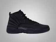 The Jordan 12 Retro "Winter Black" (Image via StockX)